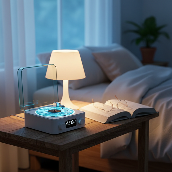 Retro Glow Vinyl Player
